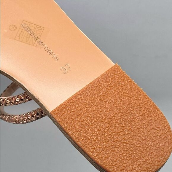Ancient Greek Sandals Crystal Embellished Strappy Sandals size 37 - Picture 13 of 13